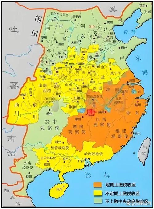 日本版大唐各时期疆域图变迁(详细),看到最后终于忍不住泪目
