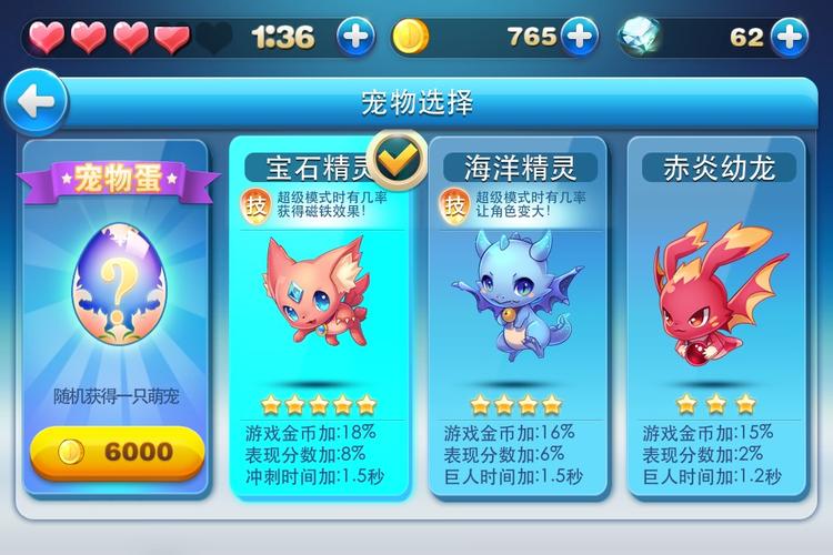 天天酷跑带什么精灵最好