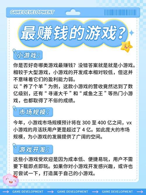 小游戏如何挣钱