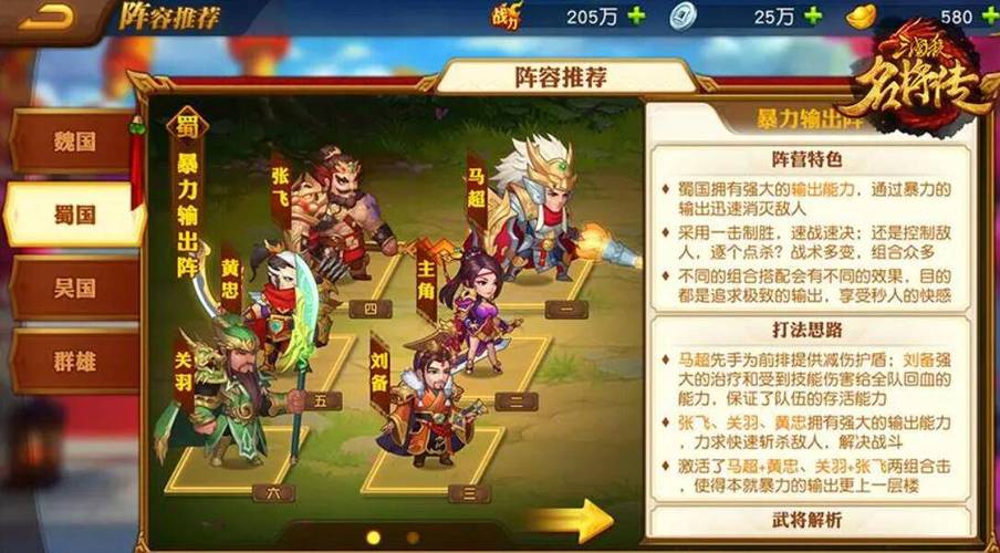 超神名将传最强阵容攻略