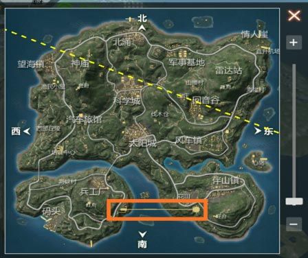 CF手游荒岛特训地图概况
