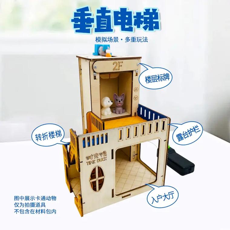 如何制作电梯模型