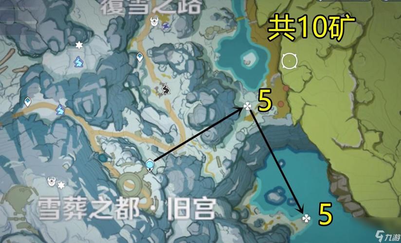 原神星银矿石位置在哪里