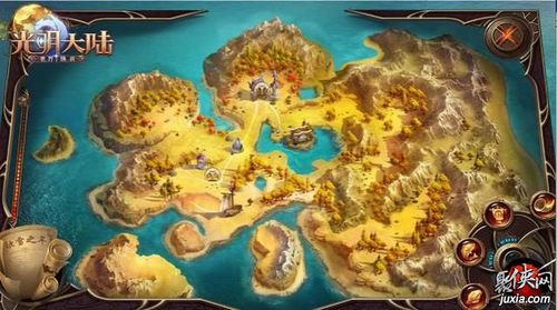 光明大陆全新竞技场地图曝光