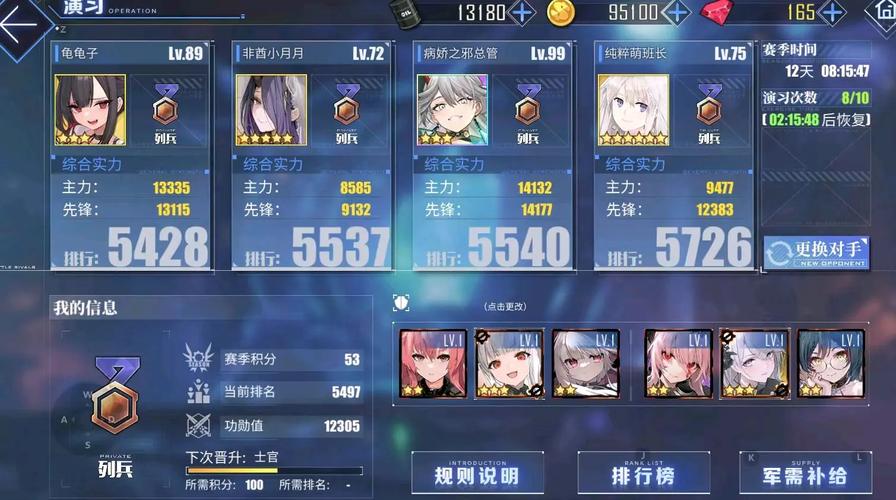 碧蓝航线演习怎么上分快_演习段位提升攻略