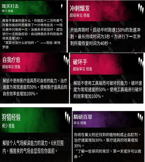 《黎明杀机》女屠夫技能介绍及玩法攻略