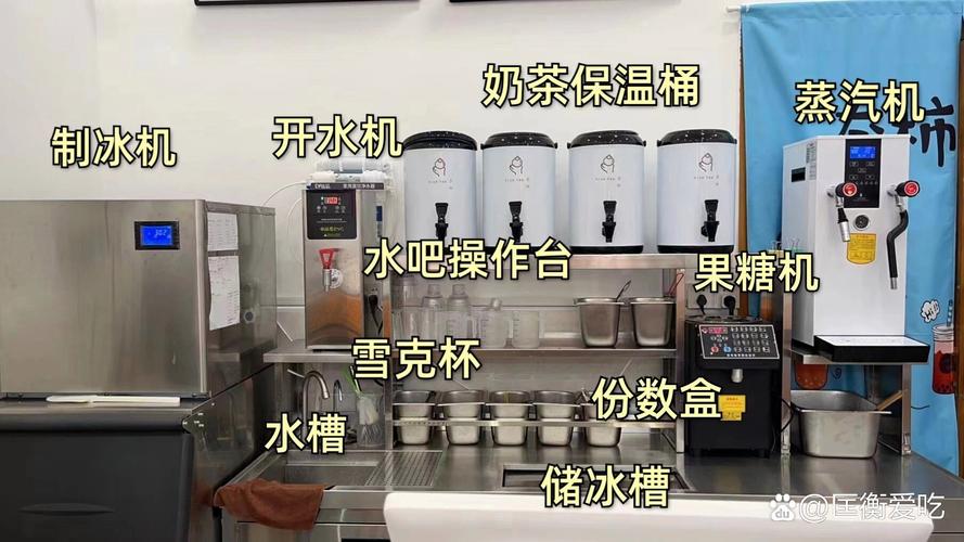 奶茶店一套设备大概多少钱?