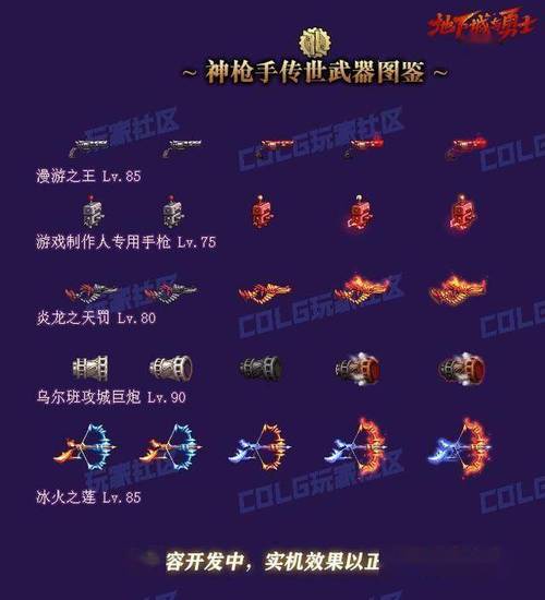 《地下城与勇士》武器幻化盘点枪剑士篇