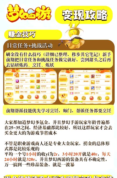 梦幻西游怎么搬砖挣钱-快速挣钱技巧攻略