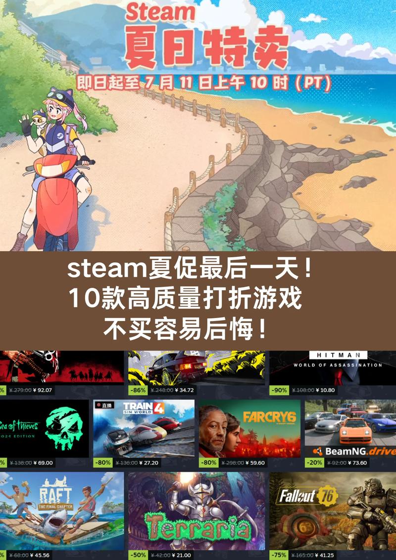 steam夏季特卖开启,有哪些游戏值得买?