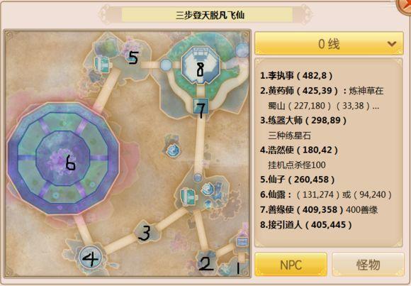 御剑情缘客栈1-19烹饪比例