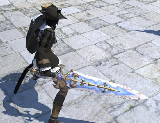 ff14忍者古武前置武器是什么?