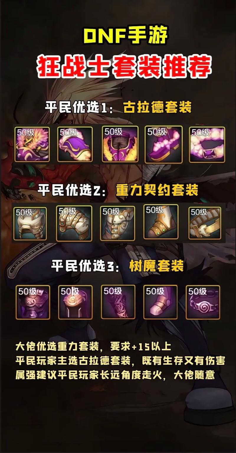 DNF110级狂战士毕业装备全攻略(打造最强战士装备)