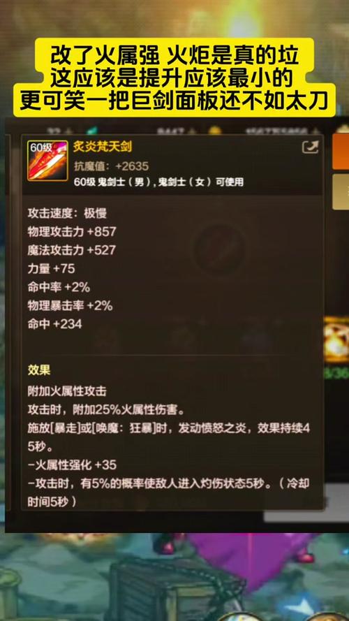 dnf剑影什么属强