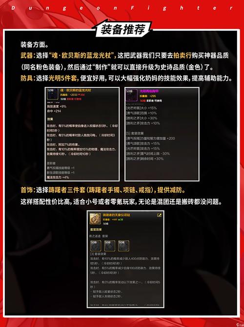地下城与勇士装备的来源具体怎么得到?