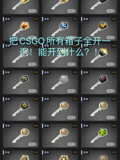 《csgo》箱子钥匙怎么获得?