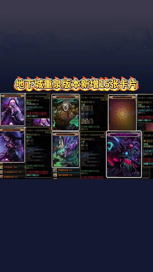 DNF求加暴击、回避、命中、力量和移动速度的卡片名字?