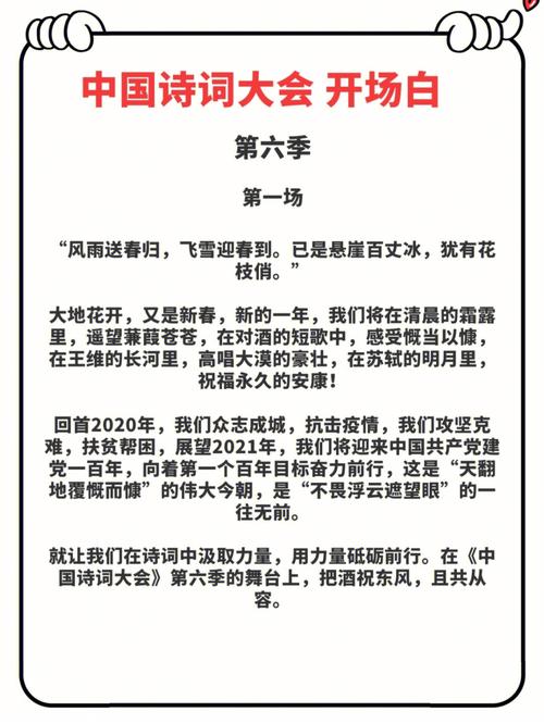 中国诗词大会比赛规则是什么
