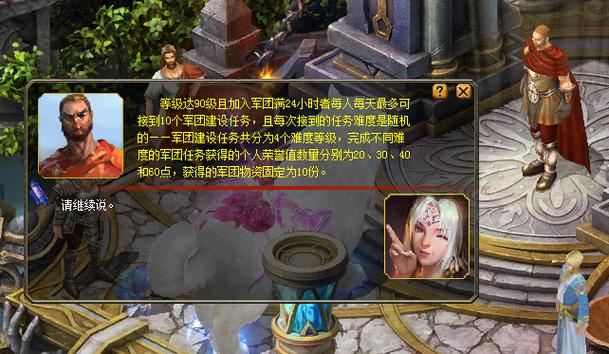魔域里面6级军团的官职情况是怎么样的