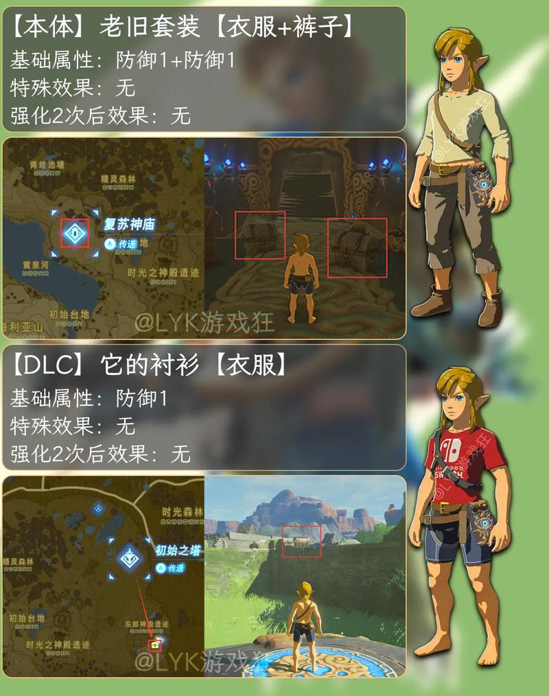 《塞尔达传说荒野之息》黑暗林克服装获得方法
