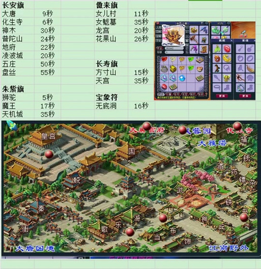 梦幻西游如何插旗