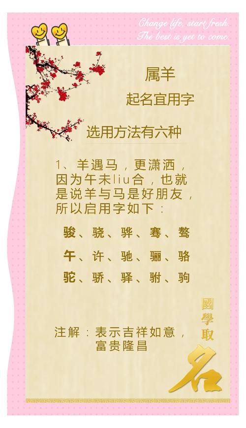 姓羊女孩名字高雅有诗意