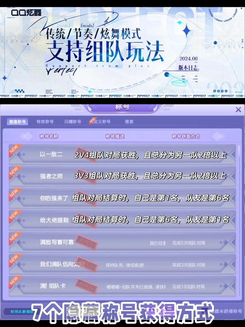 QQ炫舞里的所有称号都怎么获得?
