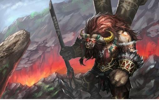 请高手浅谈魔兽Dota中牛头人酋长攻略大神们帮帮忙