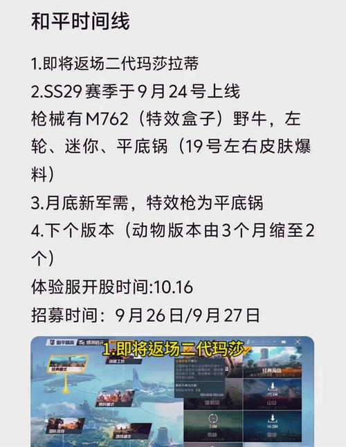 和平精英ss13赛季什么时候结束-ss13赛季结束时间介绍