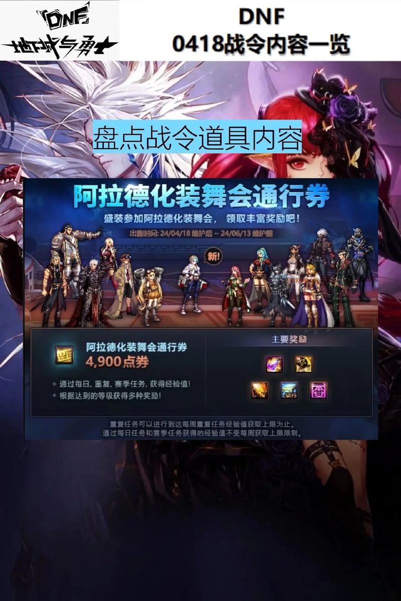 DNF4月有哪些活动