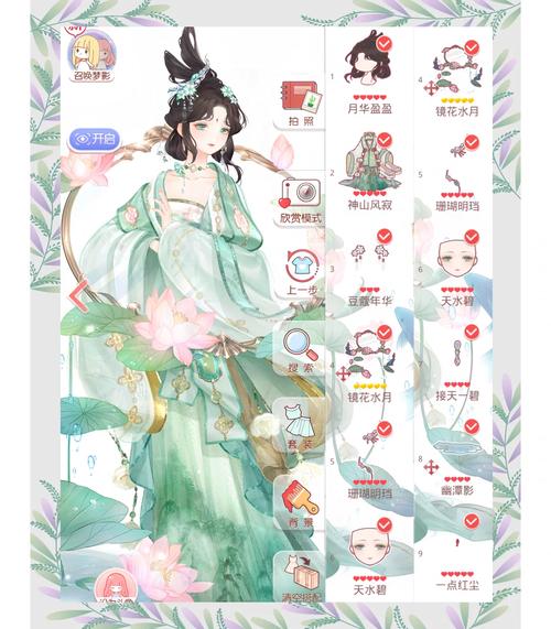奇迹暖暖13-6公主级清凉的云端古风S级搭配解析