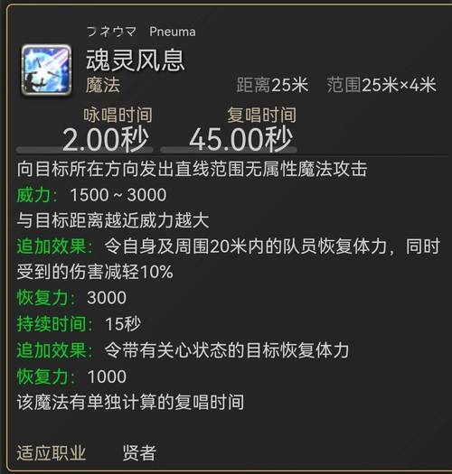 最终幻想14攻略分享:战场技能加点详解