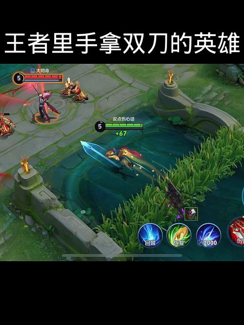 撸啊撸最帅的双刀英雄.是什么