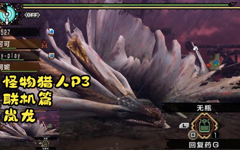 psp3000怪物猎人P3显血怎么搞