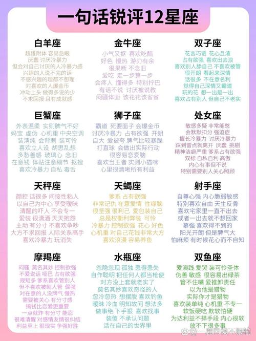 《么么答》星座答案大全