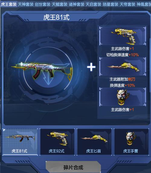 《逆战》虎王系列套装怎么样