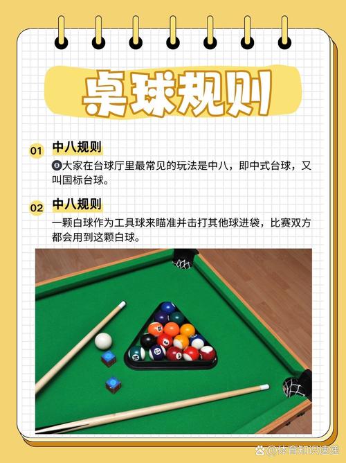 台球国标的规则?