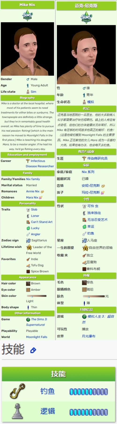 《模拟人生3》怎样成为各种种族,或者获得某个种族和每个种族的特殊技能...