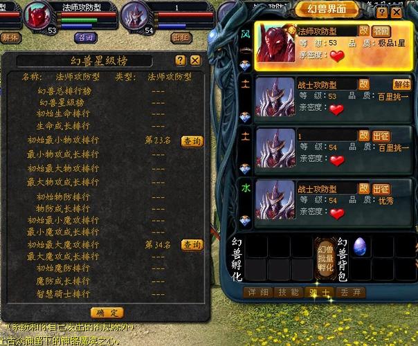 魔域游戏里面法师佩戴什么样的宝宝是最天衣无缝的。《我还想骑着个宠...