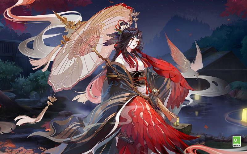 阴阳师原著中对姑获鸟的描述是什么
