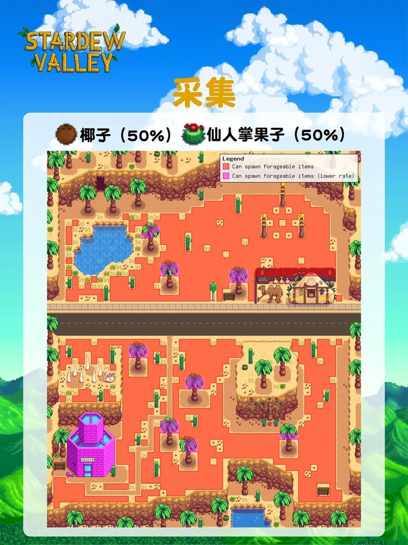 stardewvalley沙漠怎么去