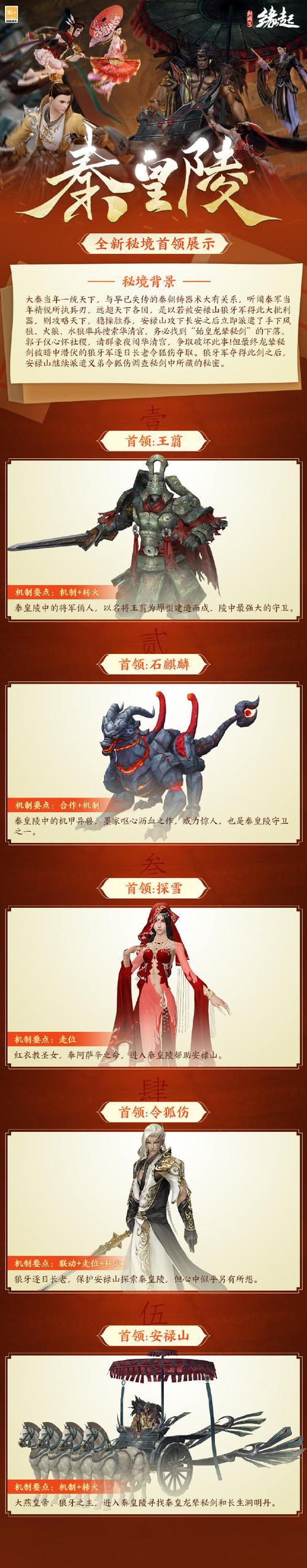 剑侠情缘手游秦始皇陵攻略大全