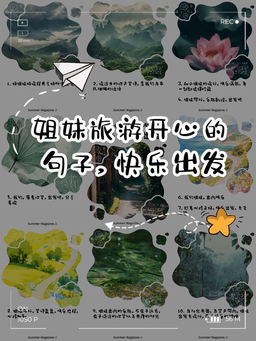姐妹出去玩适合发朋友圈的句子
