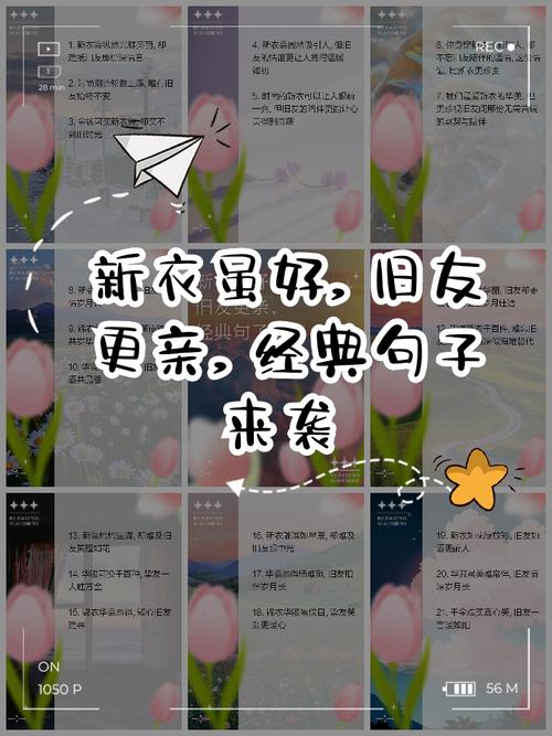 穿新衣服和朋友见面的句子