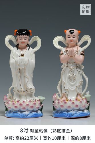 观音坐下的善财童子和龙女,都是什么来历?