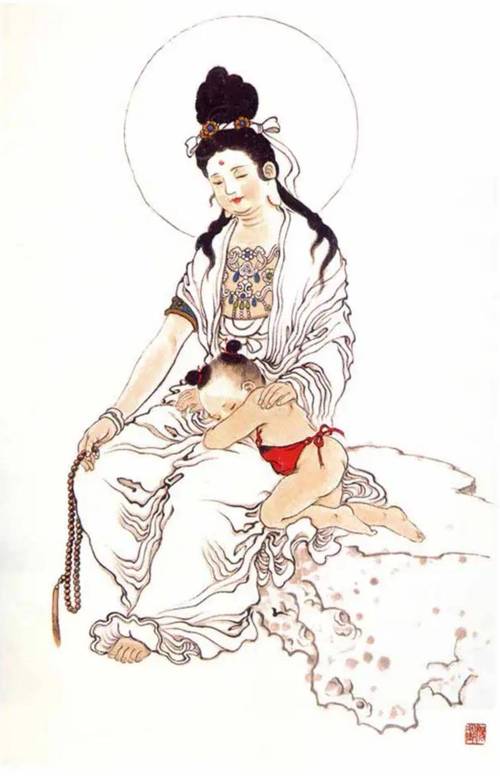 观世音菩萨身边的童男童女是谁?善财与龙女的故事