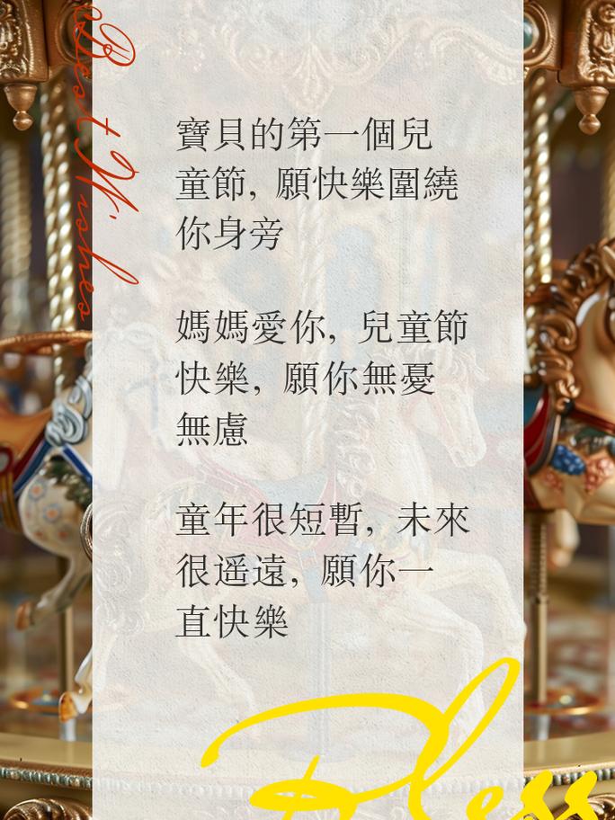 第一个儿童节怎么发朋友圈