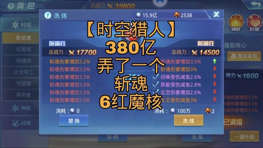 《时空猎人》非R斩魂玩家各阶段技能组合攻略
