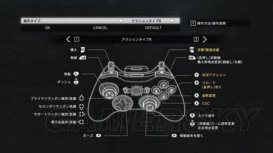 合金装备5幻痛CQC键盘按键操作说明