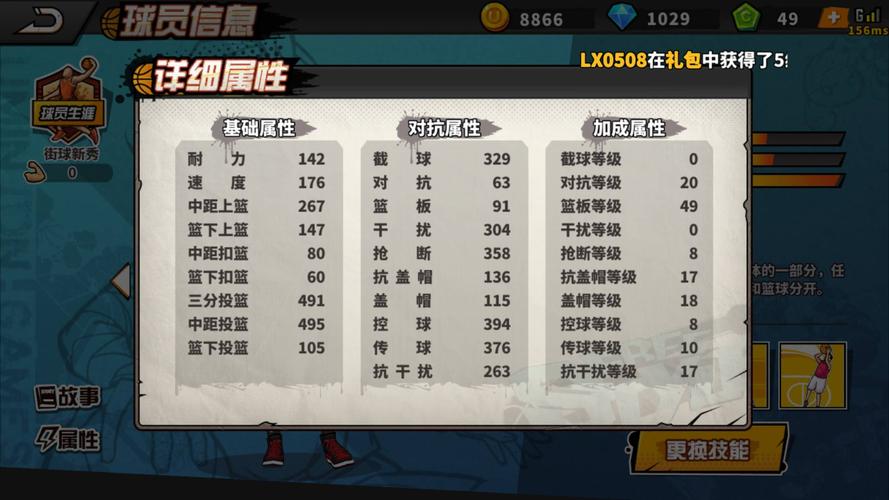 街头篮球手游球员如何选择五大职业球员能力解析(5)
